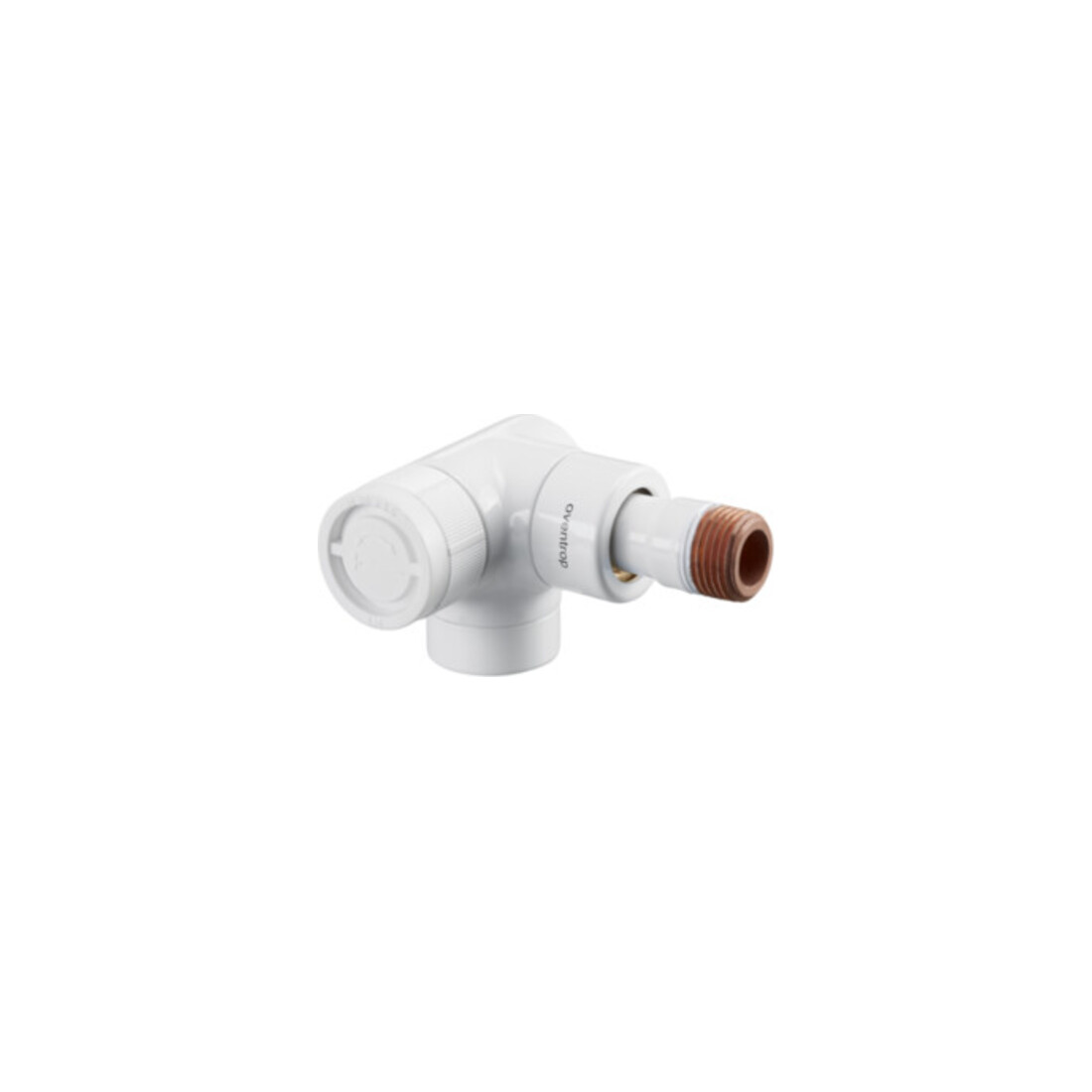 Oventrop Thermostatventil Baureihe E Wi-Eck, li, DN 15, MS, we. pulverbes