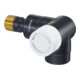 Oventrop Thermostatventil Baureihe E Wi-Eck, re, DN 15, Messing, anthrazit