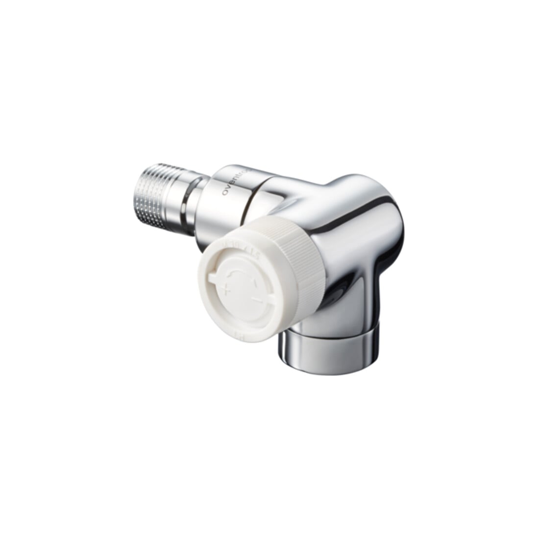 Oventrop Thermostatventil Baureihe E Wi-Eck, re, DN 15, MS, Edelstahl-Design