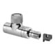 Oventrop Thermostatventil Baureihe EQ DN 15, G 3/4xR 1/2 AG, DG, MS, w pb