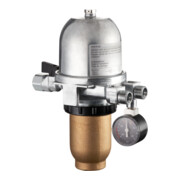Oventrop Heizölentlüfter TOC-Duo-3 G 3/8 IGxG 3/8 AG, m Manometer, 5-20 my