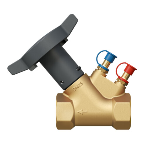 Oventrop Vanne de régulation Hydrocontrol V DN 40, PN 25, 2x raccords intérieurs, laiton