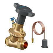 Oventrop Vanne d'équilibrage Hydrocontrol D DN 32, Rp 1 1/4, PN 16, 2x Mâle, MS