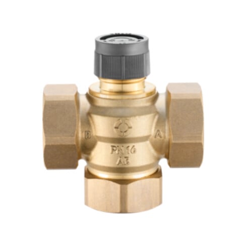 Oventrop Vanne mélangeuse trois voies Tri CTB DN 15, G 3/4, filetage extérieur, PN 16