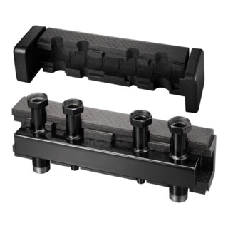 Oventrop Verteilerbalken DN 32, S, m WD u. Wandhalt., f 5 HK