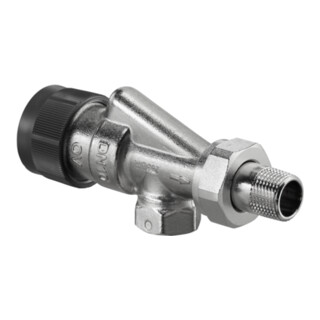 Oventrop Vorlauf-Axialventil Baureihe A DN 10, Messing vernickelt