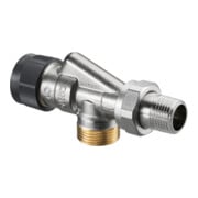 Oventrop Vorlauf-Axialventil Baureihe A DN 15, G 3/4 AGxR 1/2 AG, MS vernickelt-1