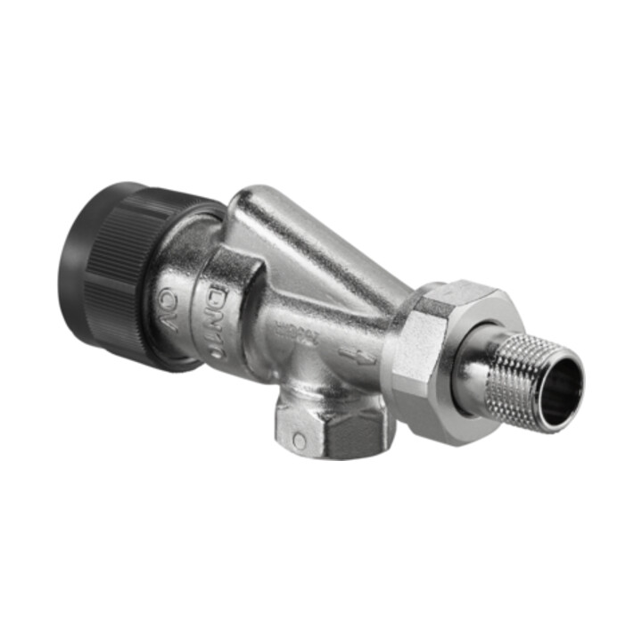 Oventrop Vorlauf-Axialventil Baureihe A DN 20, Messing vernickelt