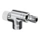 Oventrop Vorlauf-Thermostatventil Baureihe E Axial, DN 15, Messing, anthrazit