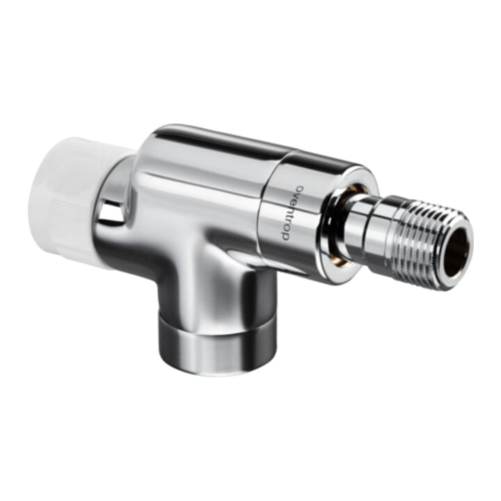 Oventrop Vorlauf-Thermostatventil Baureihe E Axial, DN 15, Messing, anthrazit