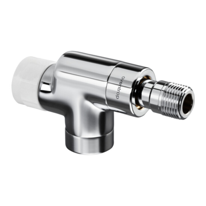 Oventrop Vorlauf-Thermostatventil Baureihe E Axial, DN 15, Messing, anthrazit