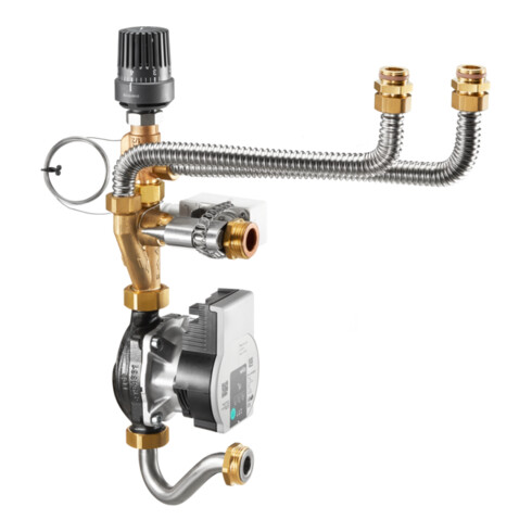Oventrop Vorlauftemperatur-Regelmodul für Flächenheizung, für Regudis W-HTE