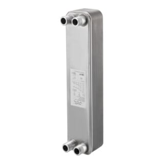 Oventrop Wärmetauscher Ersatz für Regumaq, 30 Platten bis 55 kW