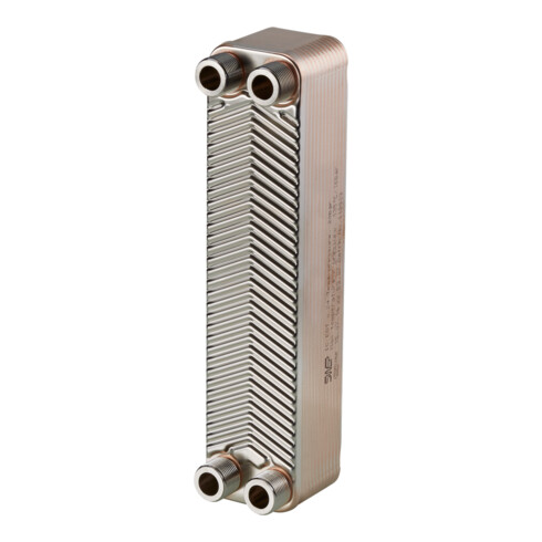 Oventrop Wärmeübertrager LB 1, m. 12 l/min, 16 Plat., kupfergel.