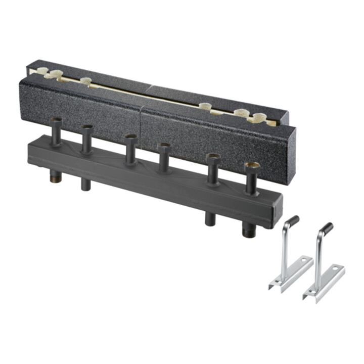 Oventrop Weiche/Verteiler-Kombination HydroFixx DN 20, hydr., m Wärmedämm., f 3 HK