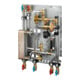Oventrop Wohnungsstation Regudis W-HTO Cu-gel, Anschluss v o, max. 15 l/min-1