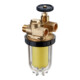 Oventrop Zweistrang-Heizölfilter Oilpur Z A DN 10, G 3/8 IG/AG, m Ni Sieb 100-150 my-1