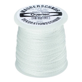 Overlen Cordon Polyamide 1,2 mm 50 m blanc Overmann