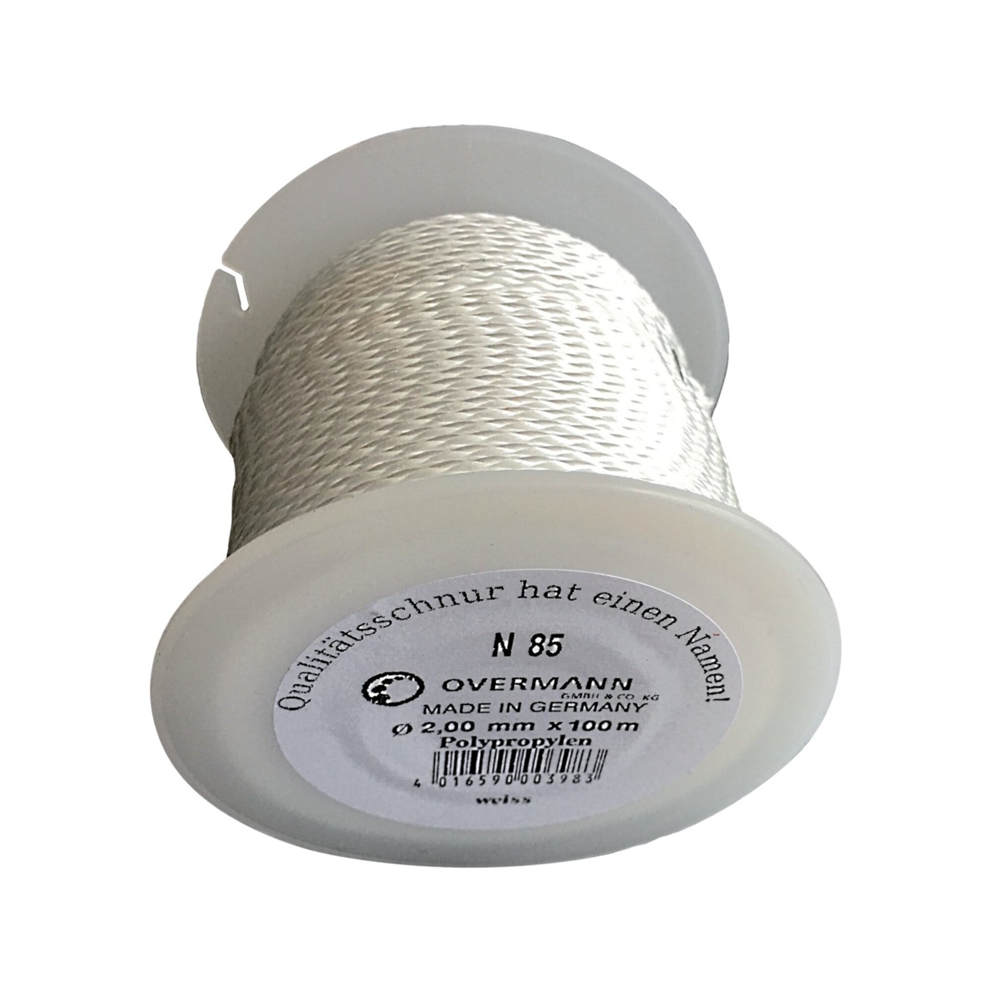 Overlen Maurerschnur PP 2,0mm 100m weiß Overmann