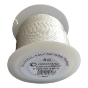 Overlen Overmann Cordeau de maçon PP 1,3 mm 100 m blanc