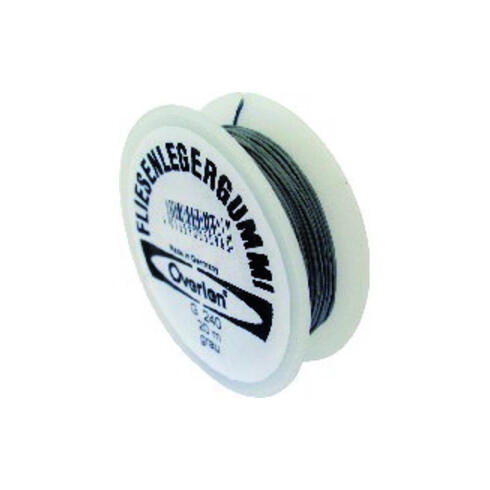 Overlen Overmann Gomme pour carreleur 20 m gris