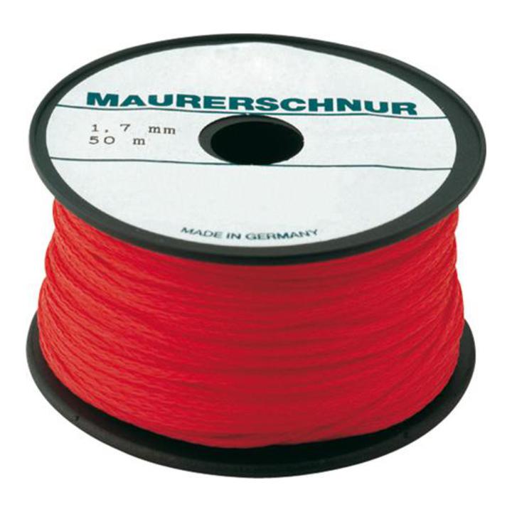 Overmann Maurerschnur Polyethylen rot