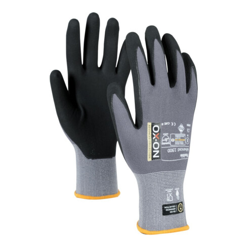 OX-ON Gant anti-coupure Flexible Advanced 1900, T. 11