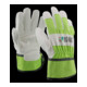OX-ON Gants enfants PU / coton vert 4-6 ans-1
