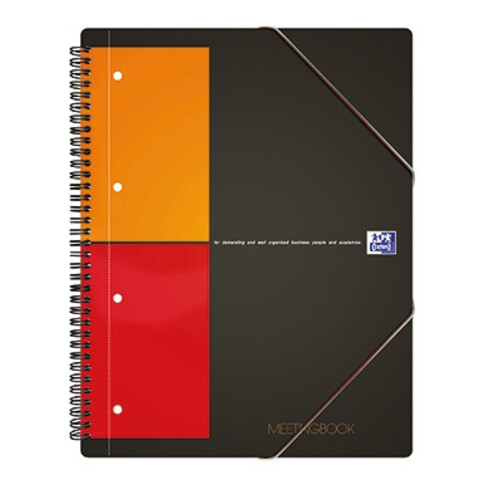 Oxford Collegeblock Meetingbook 100100362 DIN A4+ 80Blatt kariert