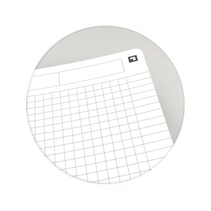 Oxford Collegeblock Notebook 100101849 DIN A5 kariert 80Blatt