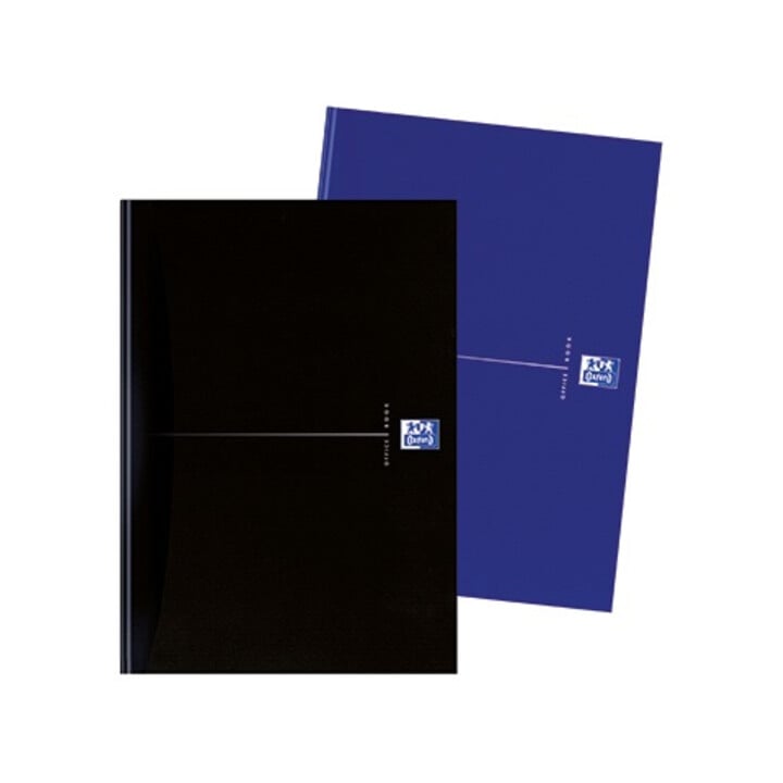 Oxford Notizbuch Office Smart Black 100104227 A4 96Bl. kariert