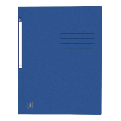 Oxford Sammelmappe TOP FILE+ 400117262 DIN A4 Karton blau