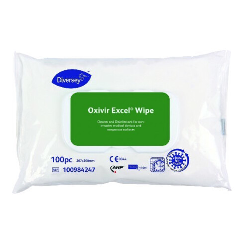 OXIVIR EXCEL Lingettes désinfectantes sans alcool