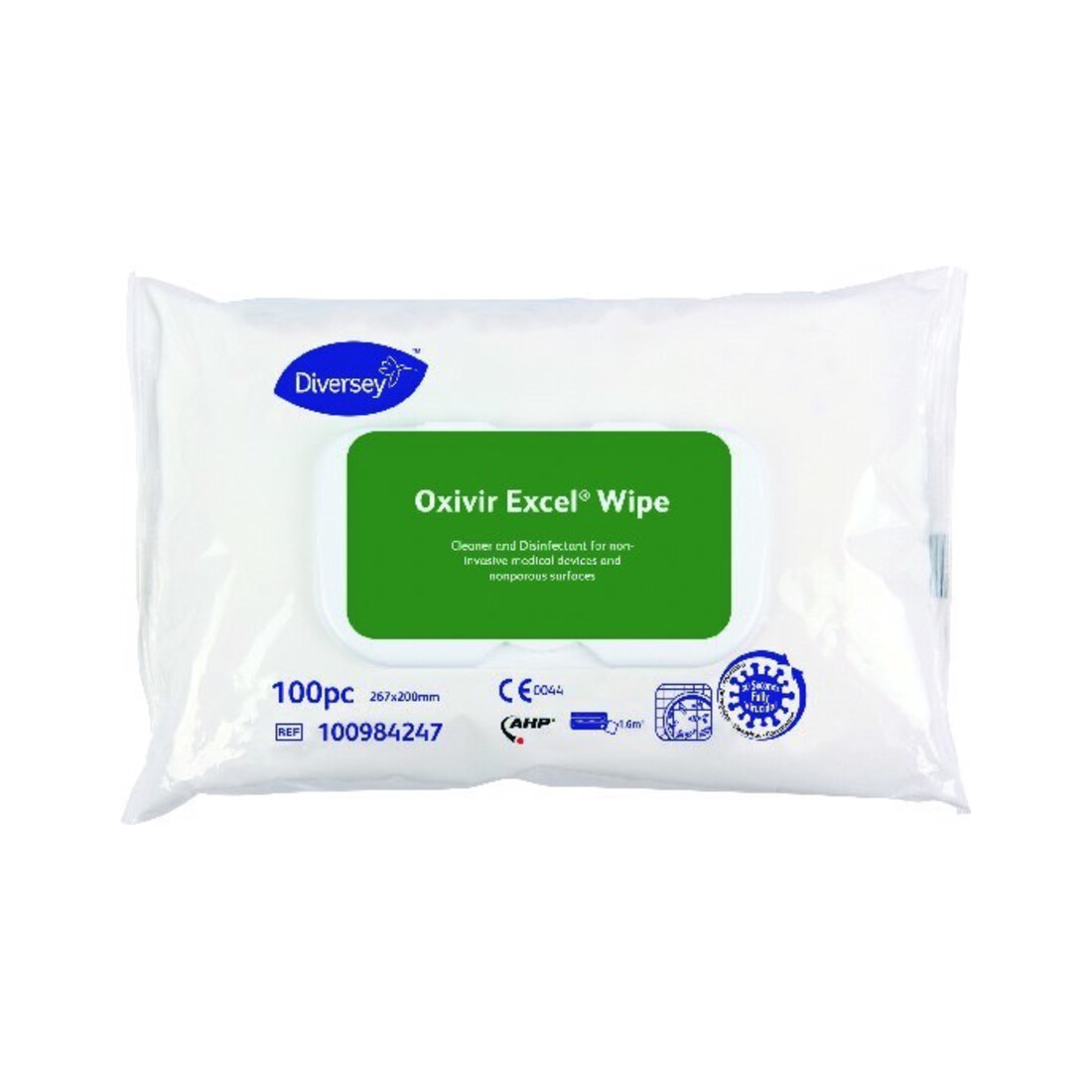 OXIVIR EXCEL Lingettes désinfectantes sans alcool