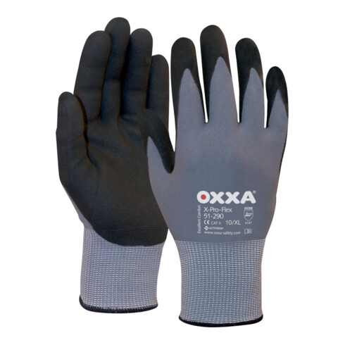 OXXA Gant X-Pro-Flex NFT, taille 9, noir