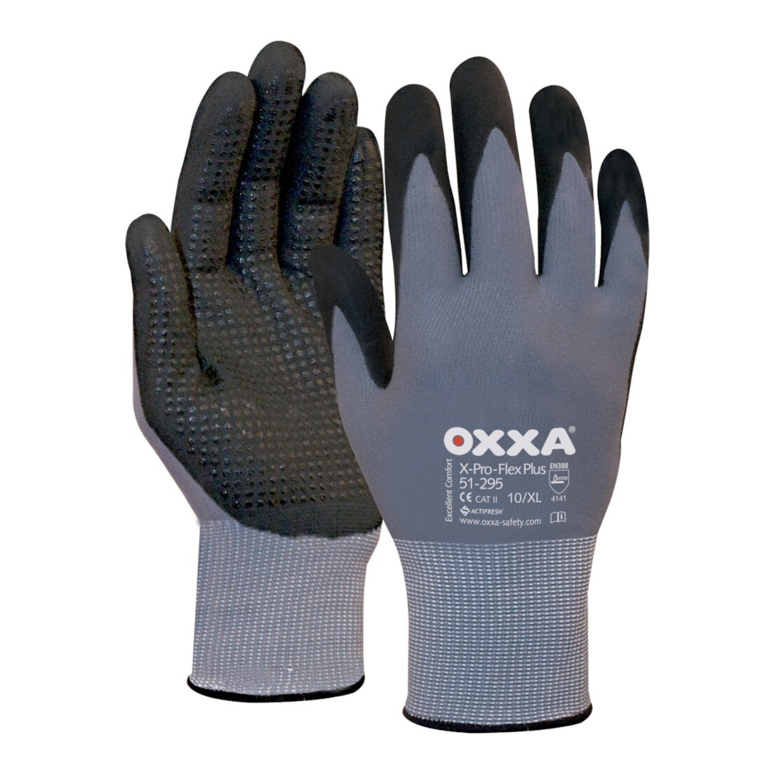 OXXA Gant X-Pro-Flex Plus NFT, Taille 11, noir