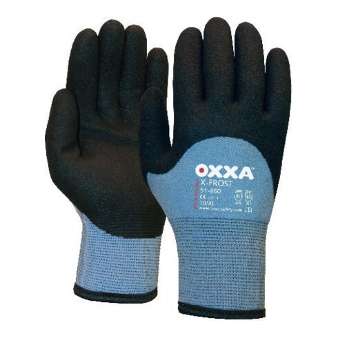 OXXA Gants X-Frost, T. 10, gris-noir