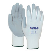 OXXA Gants X-Nitrile-Foam, T. 10, blanc/gris