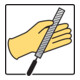 OXXA Handschuh X-Nitrile-Lite, Gr. 9