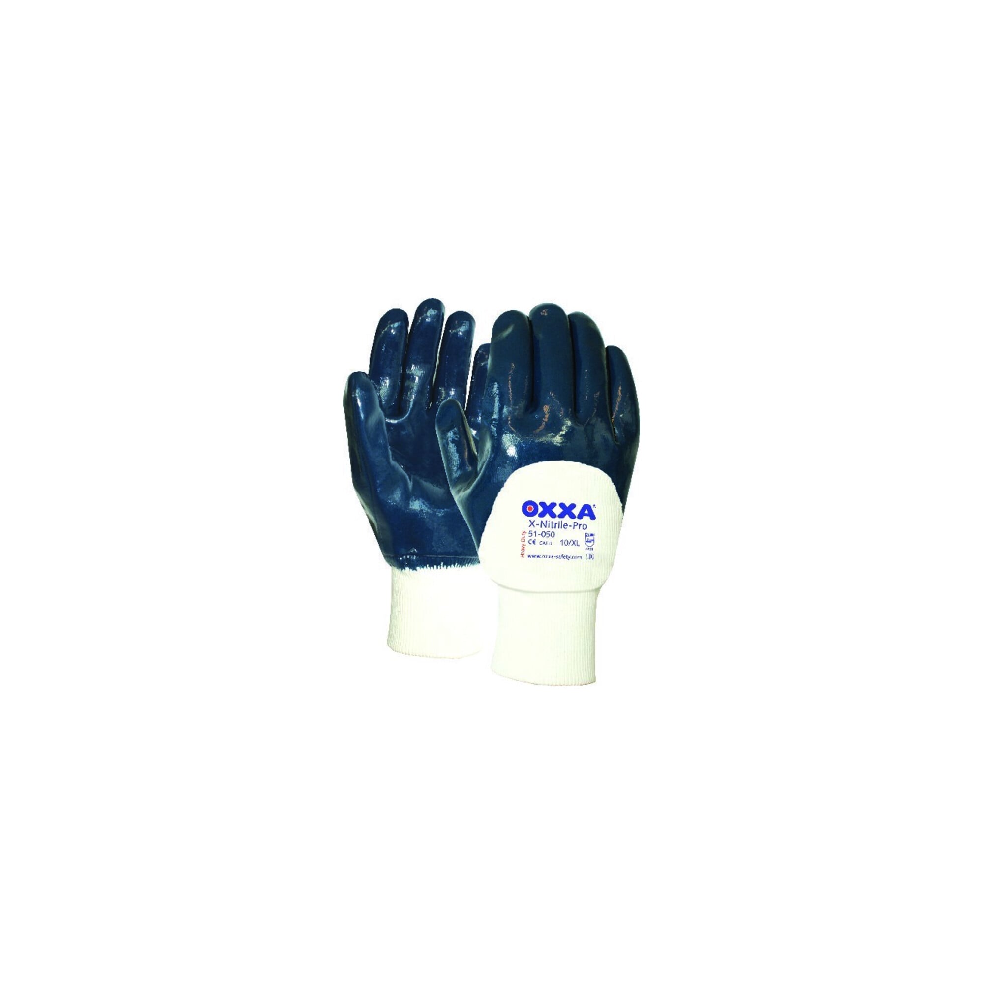 OXXA Handschuh X-Nitrile-Pro, Gr. 9, Stulpe teilbeschichtet ; Majestic