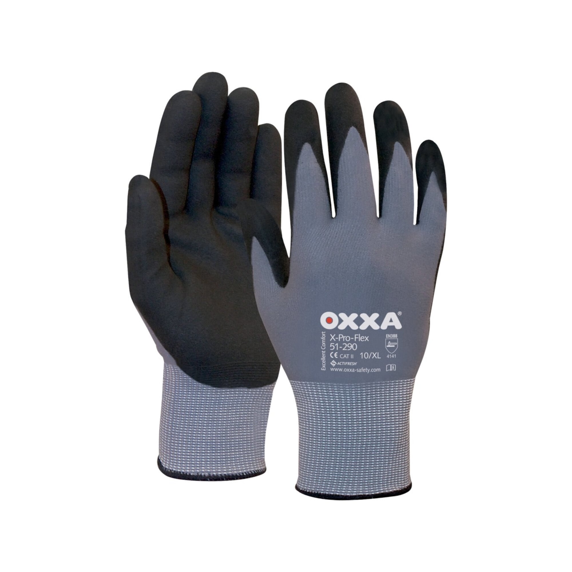OXXA Handschuh X-Pro-Flex NFT, Gr. 11, schwarz ; Majestic