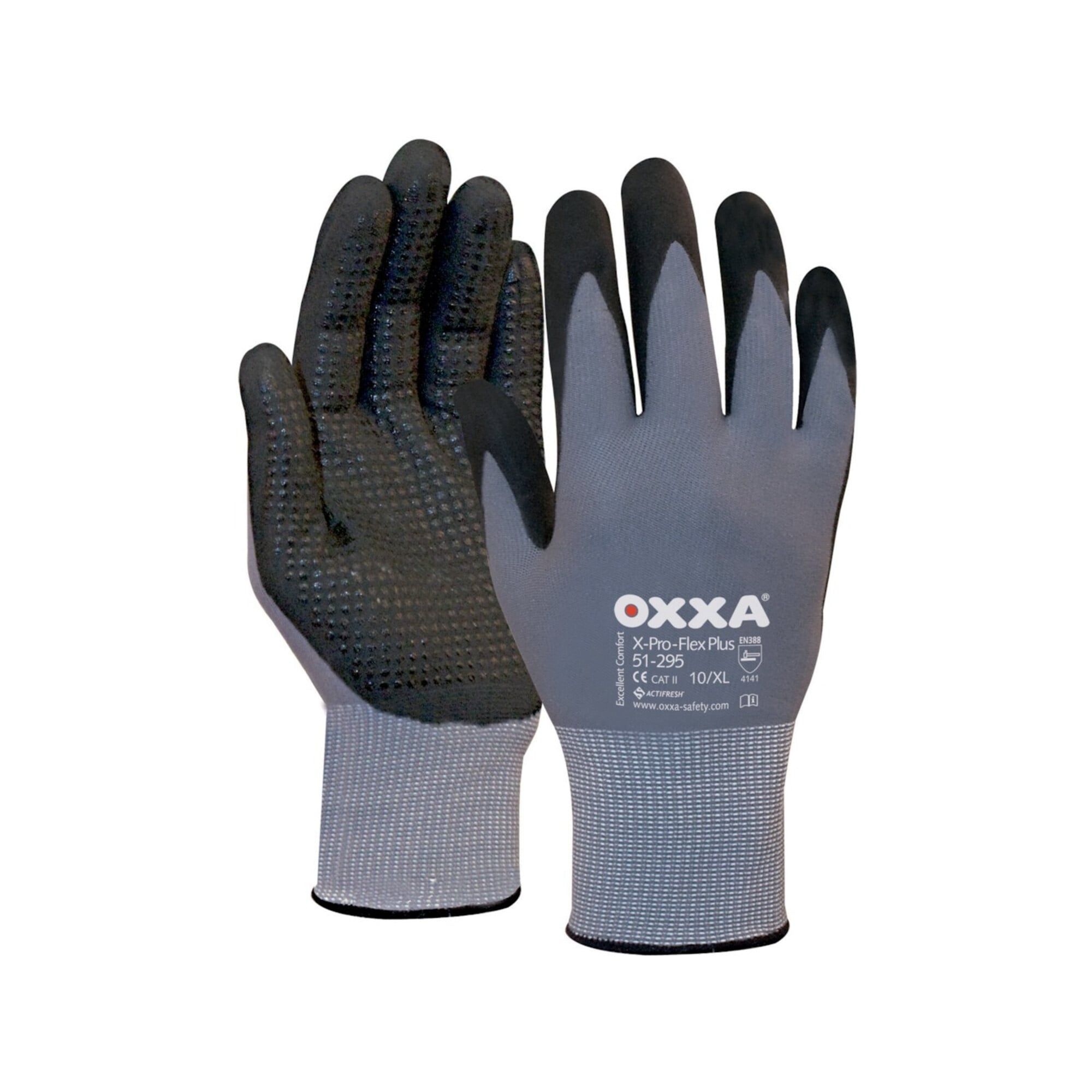 OXXA Handschuh X-Pro-Flex Plus NFT, Gr. 11, schwarz ; Majestic