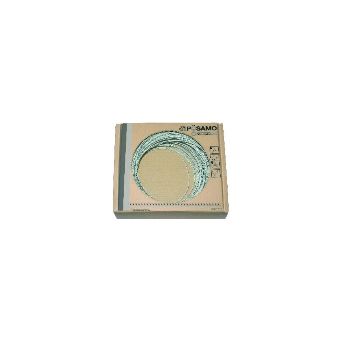 PÖSAMO Boîte de câble métallique 5x7 galZn/gaine 2/3mmx200m