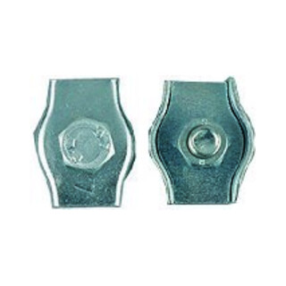 PÖSAMO Bornes simplex galZn 4,0 mm x 20 M5