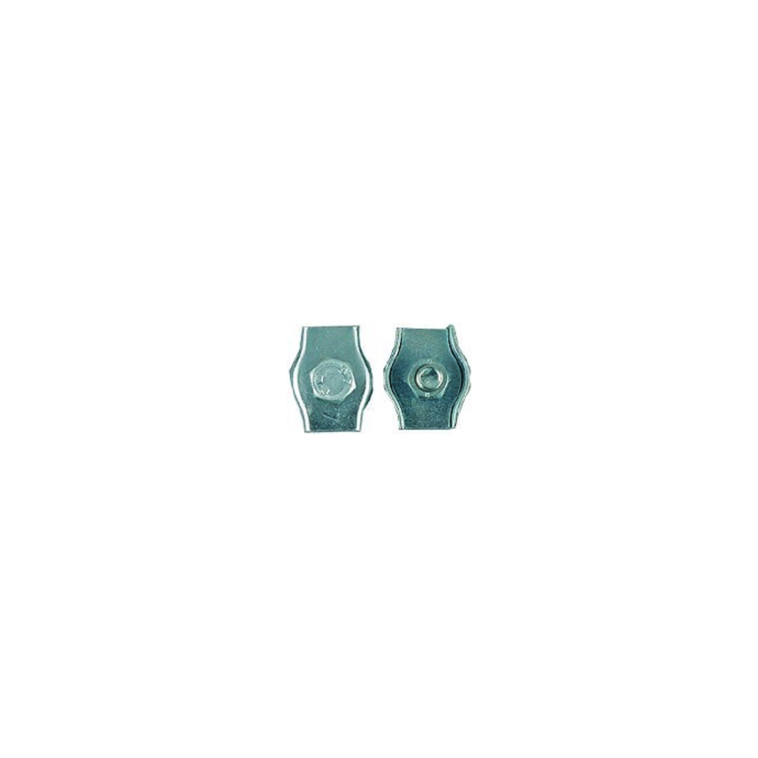 PÖSAMO Bornes simplex galZn 4,0 mm x 20 M5