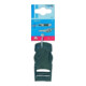 PÖSAMO Boucle à clipser plastique (SB) noir pour sangle Ø env. 25 mm-1