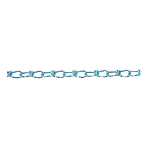 PÖSAMO Chaîne à maillons DIN 5686 A2 2,5 mm, rouleau de 30 m
