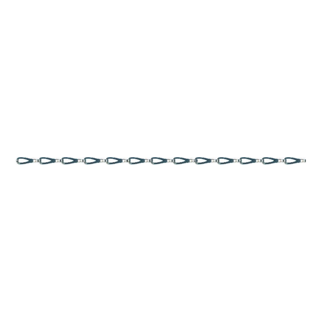 PÖSAMO Chaîne à rivets étamée 0,4 mm Rl.50 m (130x60)