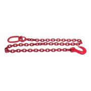 PÖSAMO Chaîne de débardage (assortiment) acier forgé rouge 8x2000mm