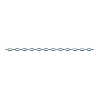 PÖSAMO Chaîne de montre nickelée 1,6 mm Ro.25m (130x60)